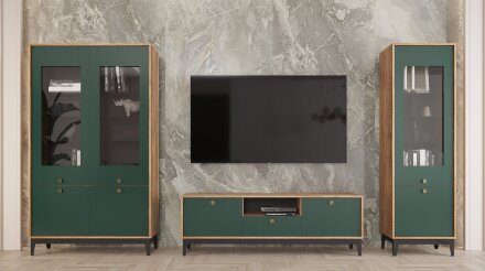 Модульная гостиная Brass (Брасс), изумруд 