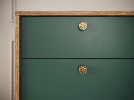 Модульная гостиная Brass (Брасс), изумруд 